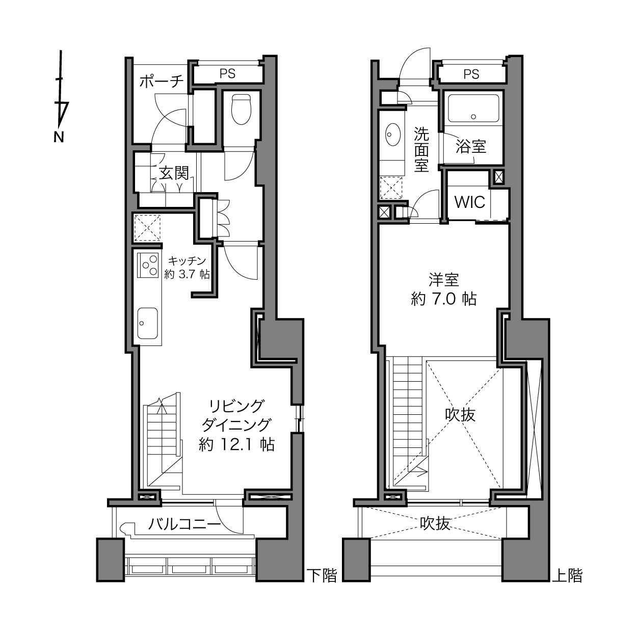 ワールドシティタワーズキャピタルタワーの間取り画像