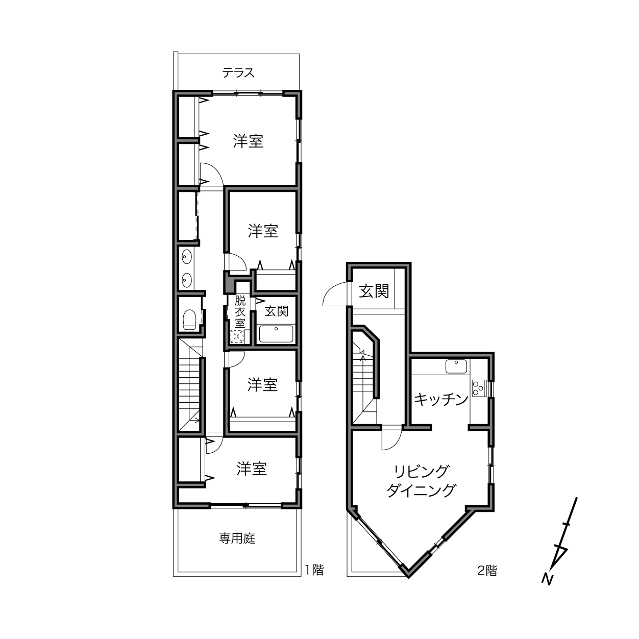 都立家政駅 / 4LDK / 100.40㎡