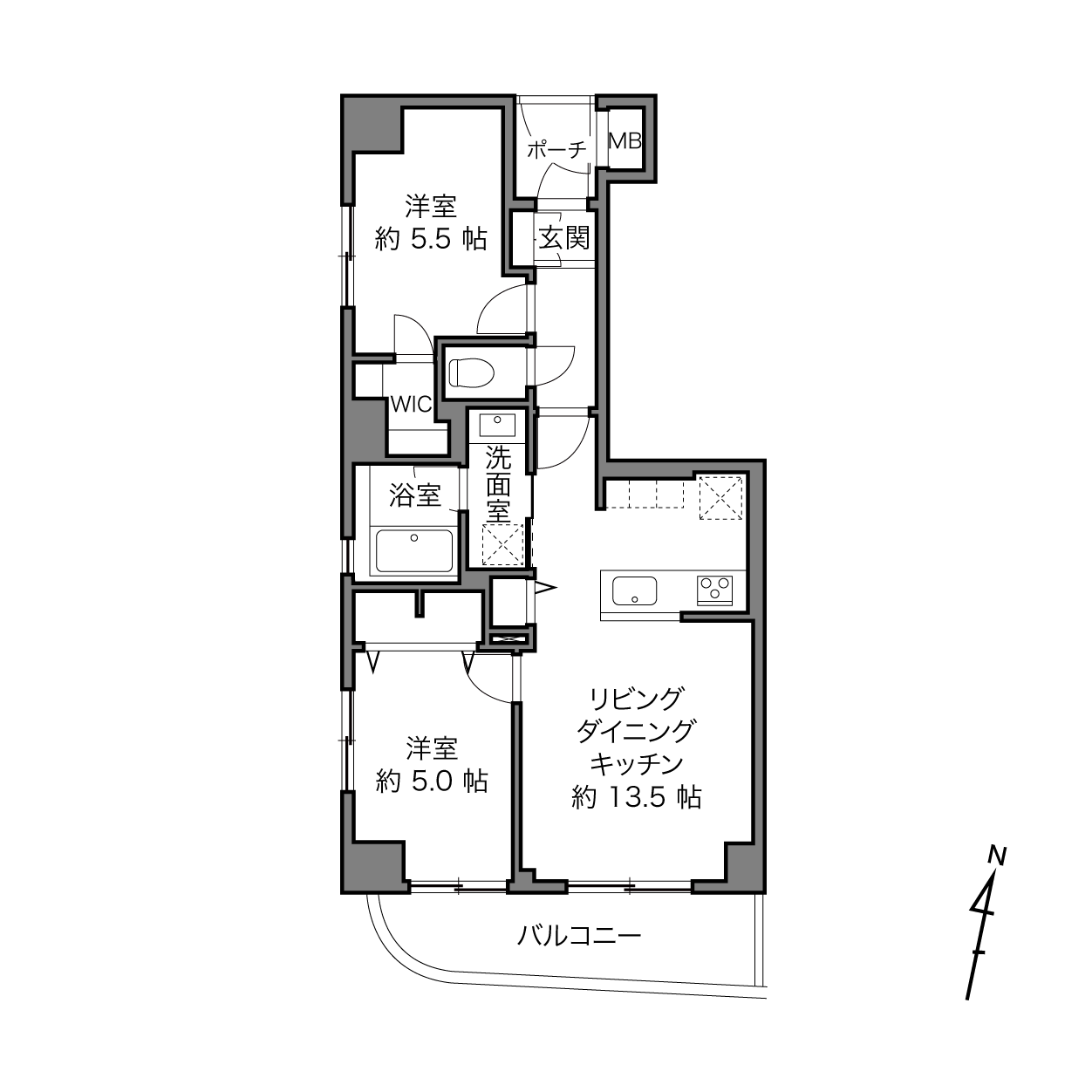 グランシティ大泉学園の間取り画像