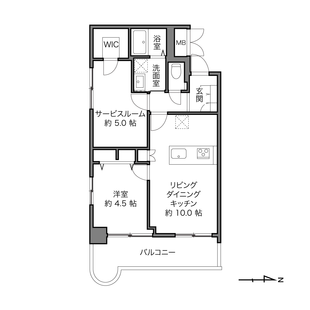新大久保駅 / 1SLDK / 50.03㎡