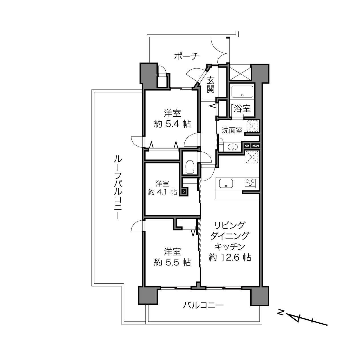 ザ・ウインベル高円寺の間取り画像