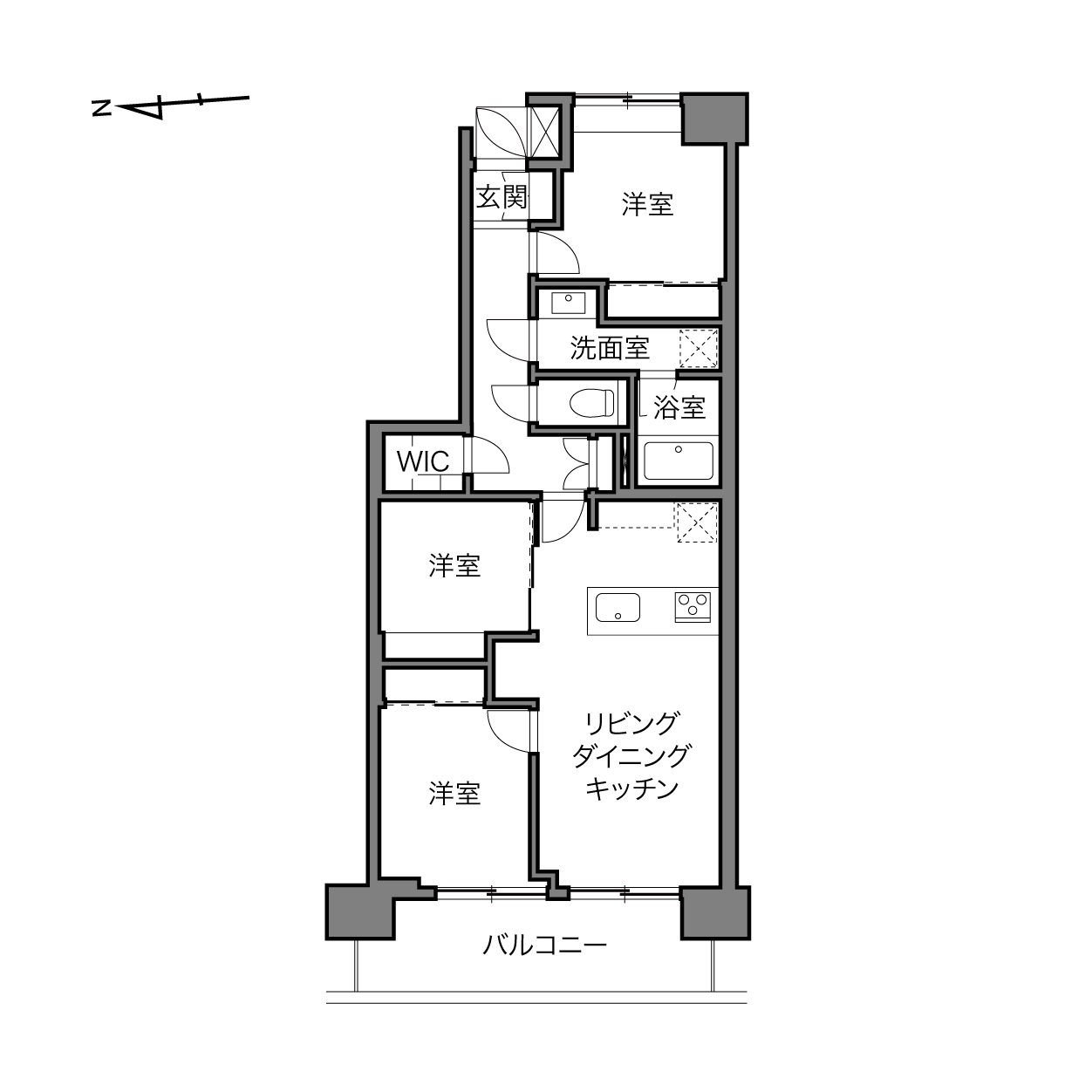 プリメール柳島の間取り画像