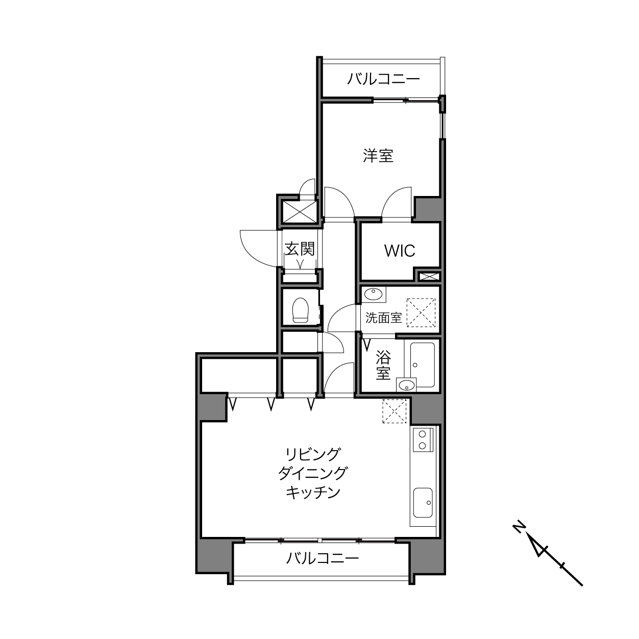 茗荷谷駅 / 1LDK / 41.50㎡