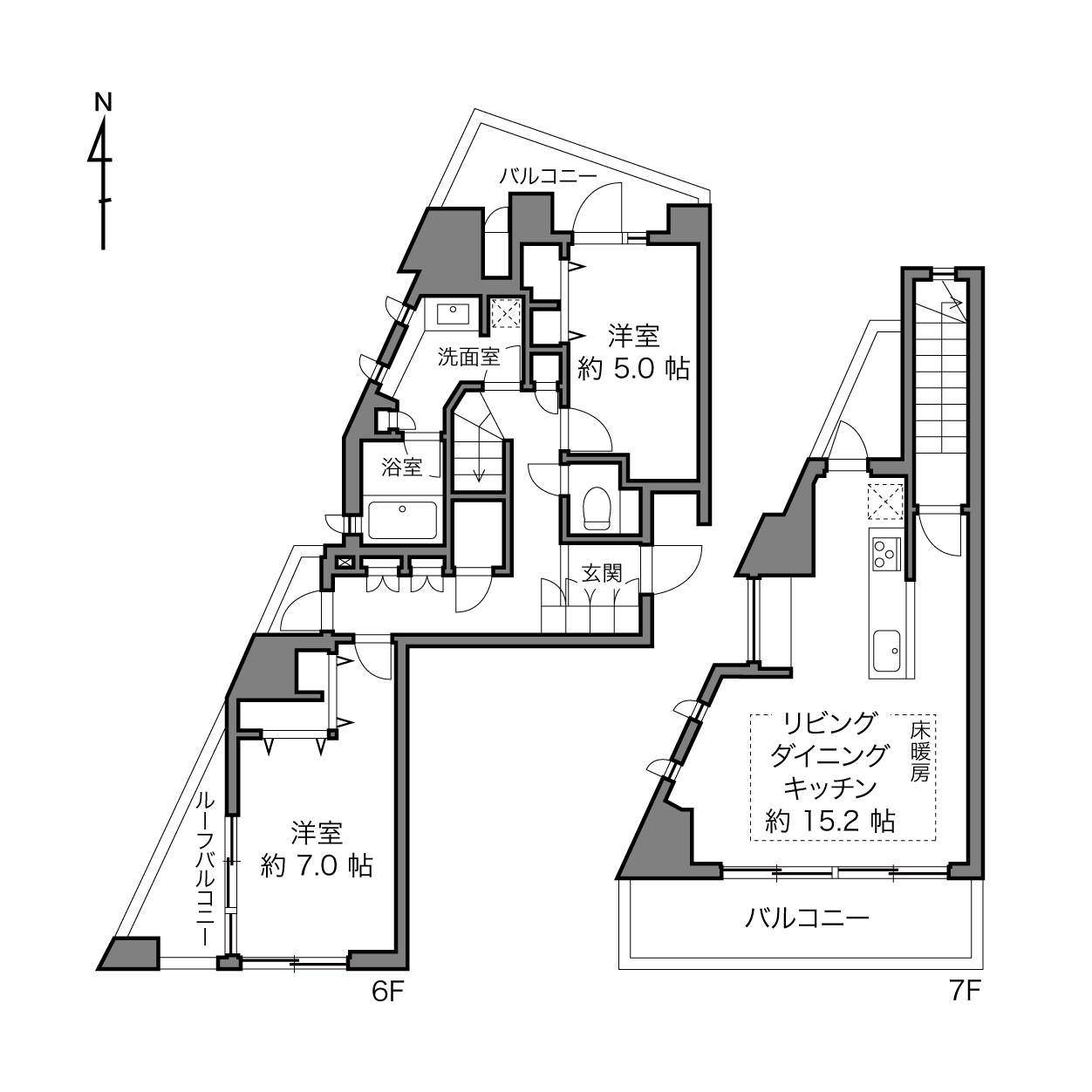 十条駅 / 2LDK / 71.41㎡