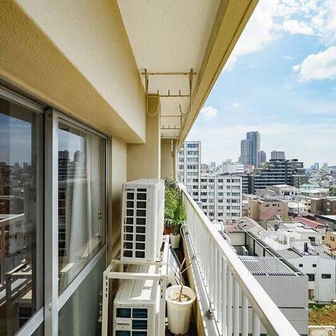 パラシオン恵比寿の眺望・バルコニー写真