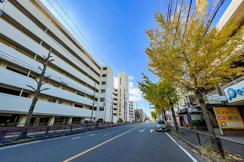 舞台は東急田園都市線「宮崎台」駅。５分ほど歩いた先に、目的のマンションがあります。