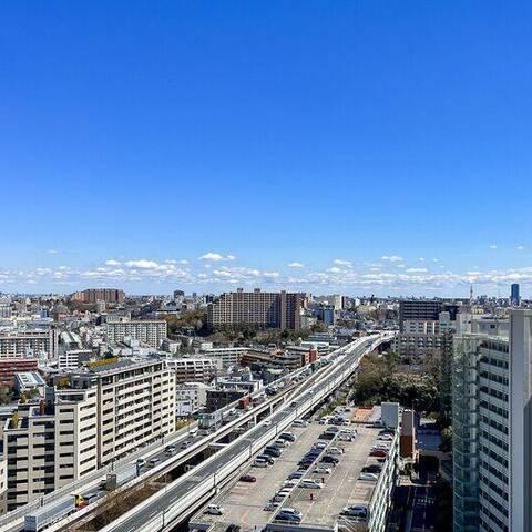 サンシティD棟の眺望・バルコニー写真