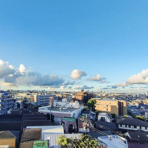 上池台スカイマンションの眺望・バルコニー写真