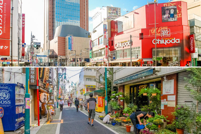 最寄り駅は東急田園都市線・世田谷線「三軒茶屋」。「渋谷」まで急行でひと駅という交通利便性と、マンション周辺の “三宿エリア” とはまた違ったディープさ、お買い物のしやすさが魅力です。（徒歩14分）