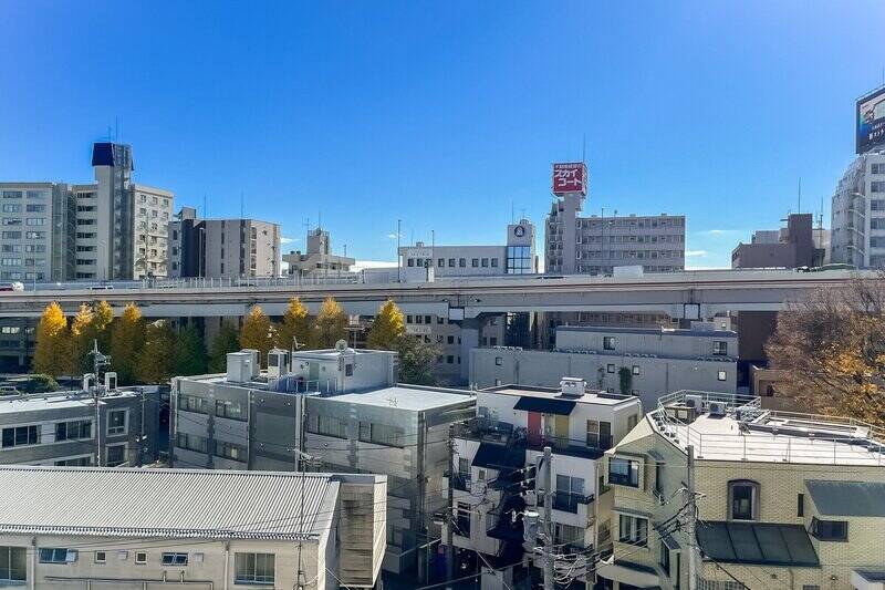 周辺は低層住宅のため、視界が開けています。気になる視線などもなく、夢のカーテンなし生活もできるカモ……？