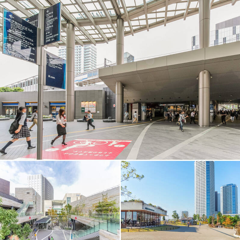 最寄りは東急田園都市線「二子新地」駅。「二子玉川」駅のお隣なので、気軽に “ニコタマ” でお買い物を楽しめますよ。都心へのアクセスも◎
