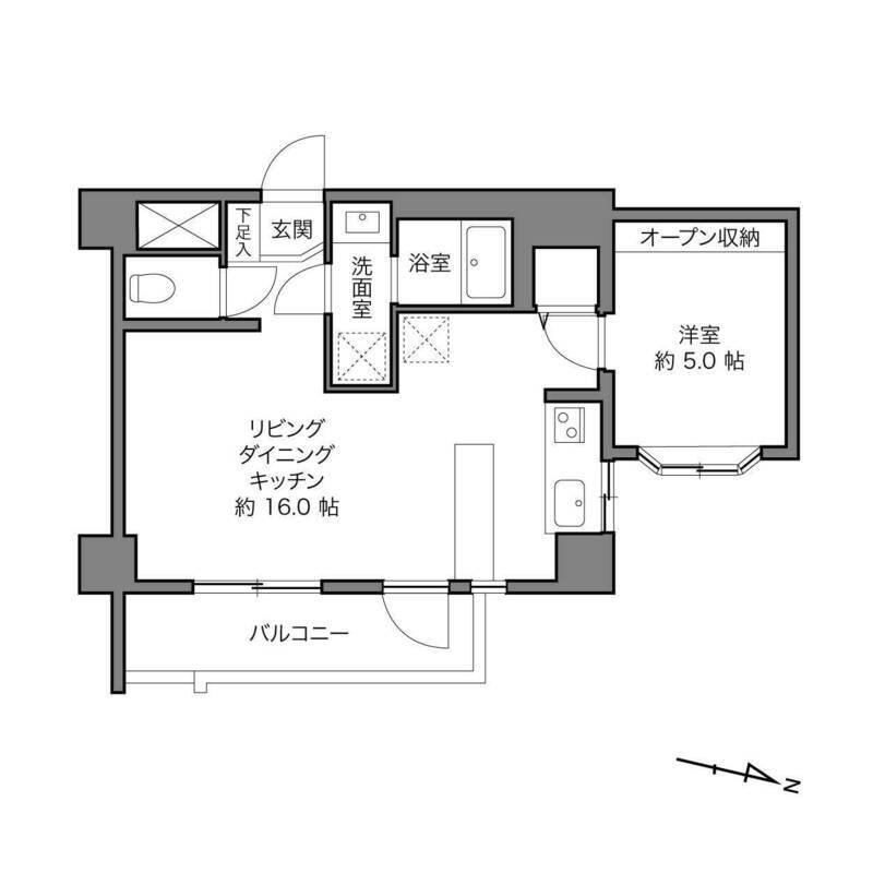 確かに、廊下がほとんどありませんね！ 限られた面積を目一杯居住空間にあてられています。