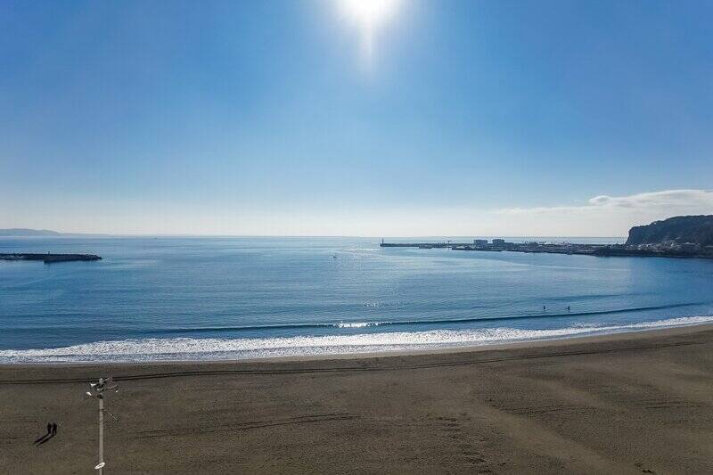 視界を埋め尽くす海、晴れやかな空。もう気分は爽快です！