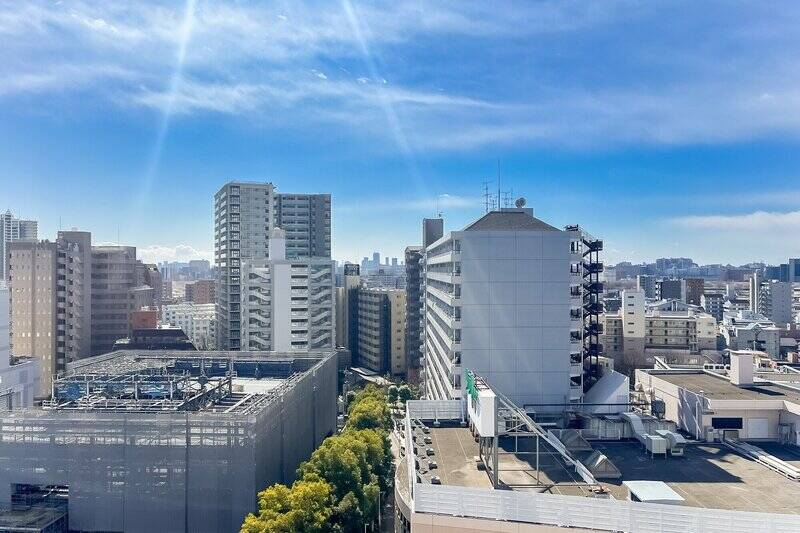 南側もこの抜け感。日当たりを遮るものはありません！