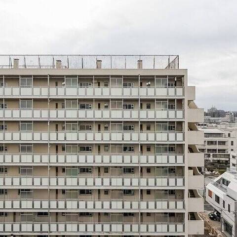 東中野マンションの眺望・バルコニー写真