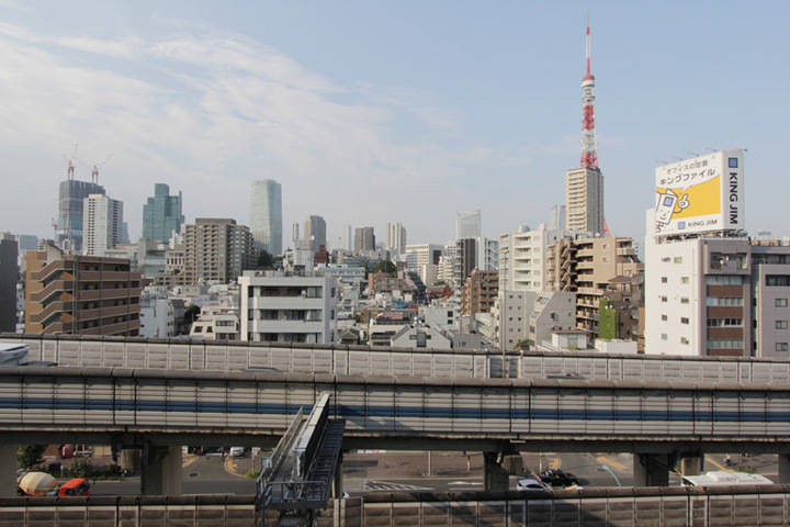 寝室の灯りは東京タワー