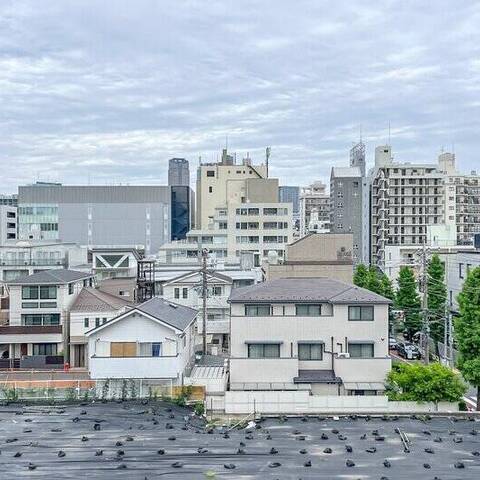 目黒ハイツの眺望・バルコニー写真