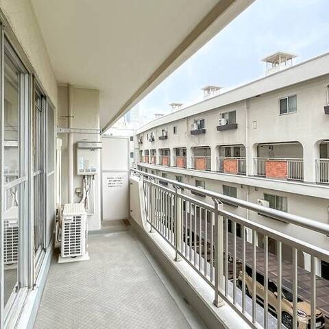 目黒台マンションの眺望・バルコニー写真