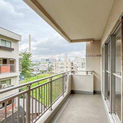 目黒台マンションの眺望・バルコニー写真
