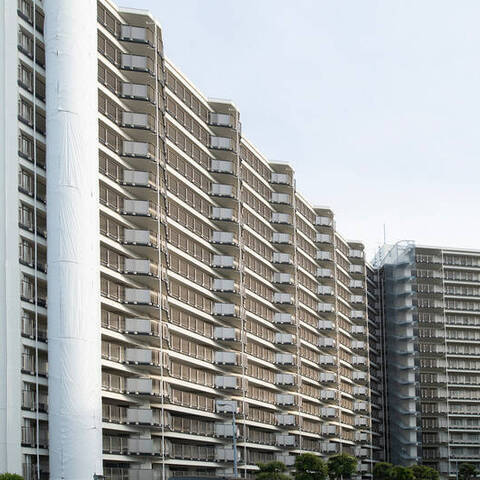 検見川パークマンションＡ棟の建物・共用部写真