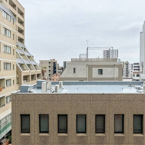 マンション市川の眺望・バルコニー写真