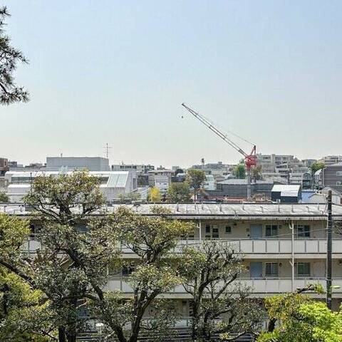 東急ドエルアルス弦巻1号棟の眺望・バルコニー写真