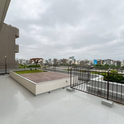 朝日言問マンションの眺望・バルコニー写真
