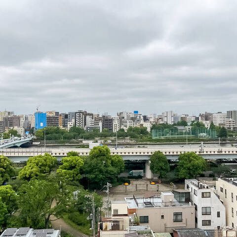 朝日言問マンションの眺望・バルコニー写真