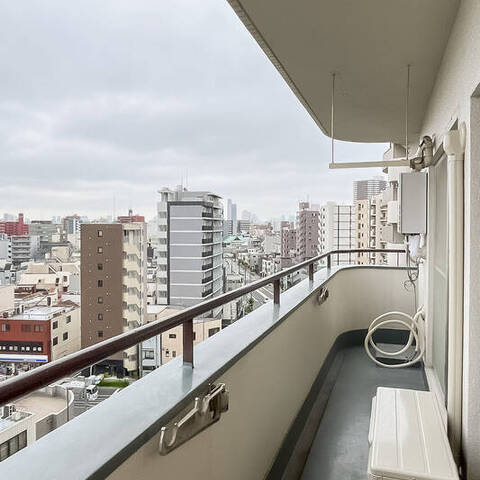 朝日言問マンションの眺望・バルコニー写真