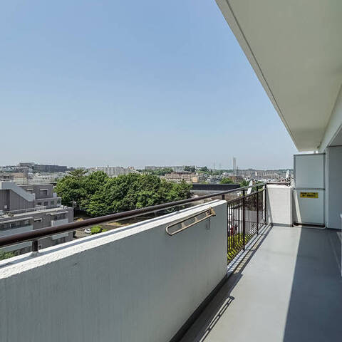 宮前平ロイヤルマンションの眺望・バルコニー写真