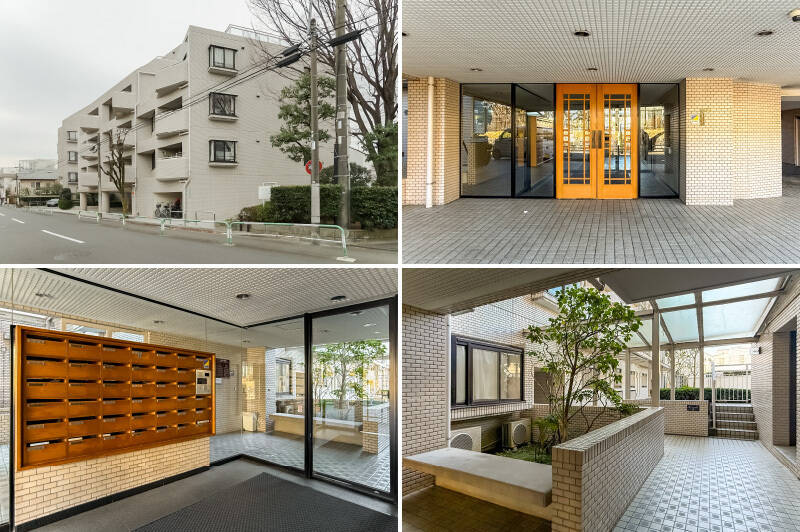 大手ゼネコン・清水建設が手がけた、1986年竣工のマンション。総戸数は39戸です。オートロック・防犯カメラを完備しています。