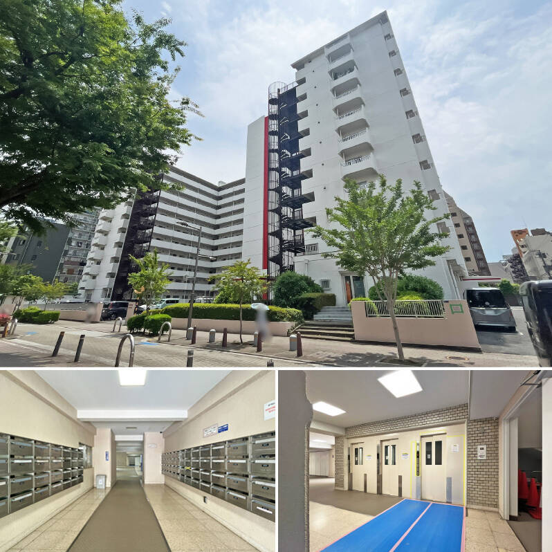 1974年築、総戸数340戸のマンション。住戸は4階所在です。