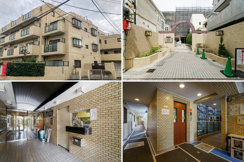 1985年に竣工した、総戸数42戸のマンション。長いアプローチや管理人室の窓口、オートロック付きのエントランスなど、どこか防犯面での安心感をおぼえる建物の造りです。管理人さんは週3回、午前中に勤務されています。