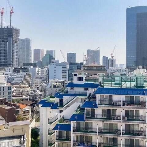 第2高輪ハウスの眺望・バルコニー写真