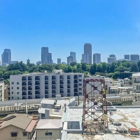 信濃町ハイムの眺望・バルコニー写真