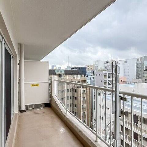 広尾マンションの眺望・バルコニー写真