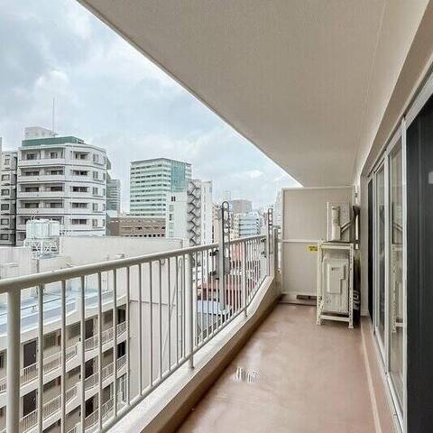 広尾マンションの眺望・バルコニー写真
