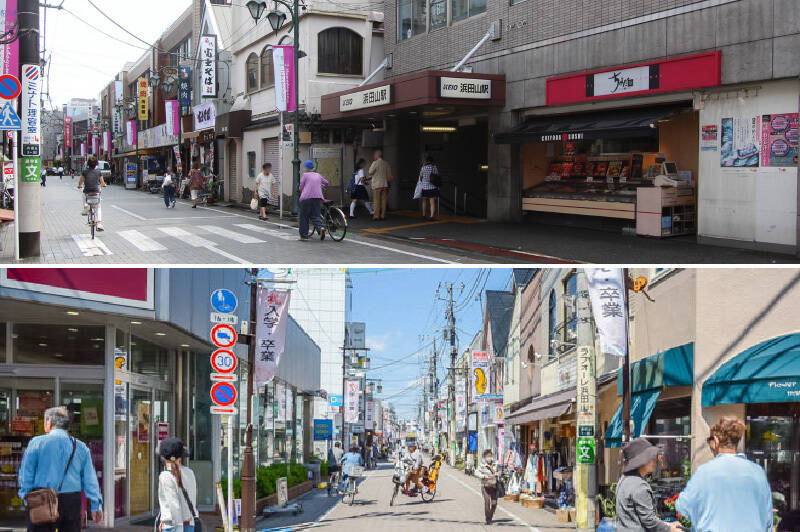 井の頭線沿いの品のよい邸宅街として知られる「浜田山」。駅前から延びる「浜田山メインロード商店街」にはセンスのよいお店が並んでいます。