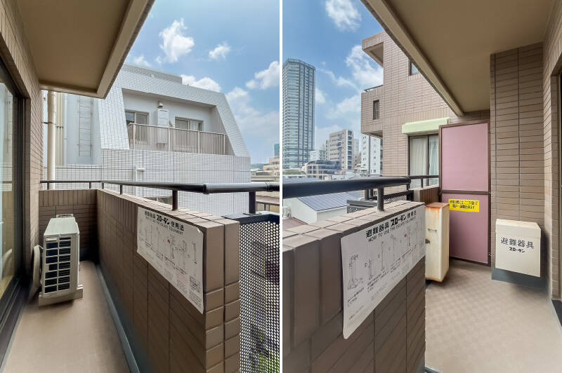 南向きなので、日当たりは良好ですよ!