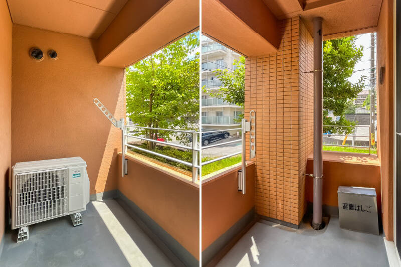 しっかり屋根がかかっているため多少の雨ならしのげそう。