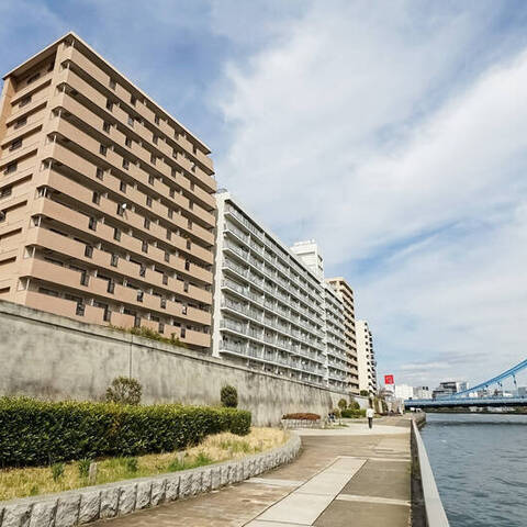 浜町グランドハイツの建物・共用部写真