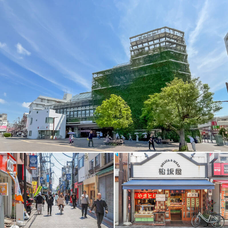 ご紹介する物件は、最寄りの東急大井町線・目黒線「大岡山」駅から徒歩7分。駅前から続く「大岡山北口商店街」にはレストランやカフェ、ベーカリーなどが並び、活気が溢れる雰囲気です。「松坂屋精肉店」(徒歩6分)は晩御飯の一品が気軽に買えておすすめ。