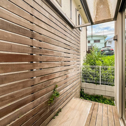 横浜市中区打越戸建ての眺望・バルコニー写真