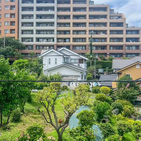 横浜市中区打越戸建ての眺望・バルコニー写真