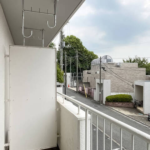 上原グリーンハイム1号棟の眺望・バルコニー写真