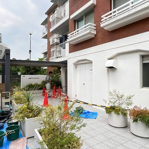 上原グリーンハイム1号棟の建物・共用部写真