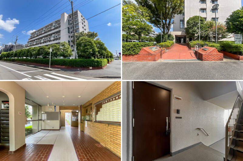 1978年に竣工した、総戸数107戸の大規模マンション。ご紹介する住戸は６階に所在します。