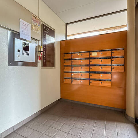 多摩川ハイム2号棟の建物・共用部写真