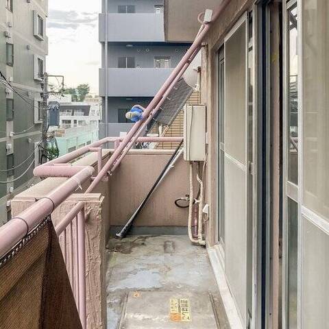 朝日第2中目黒マンションの眺望・バルコニー写真