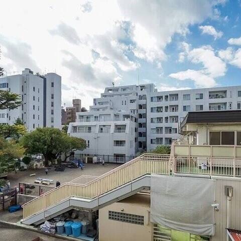 碑文谷マンションの眺望・バルコニー写真